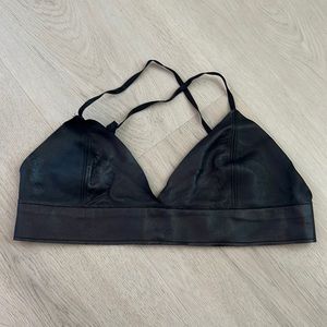 Christie Nicole Leather Bralette